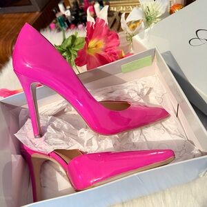 Jessica Simpson Vibrant Pink Heels